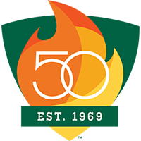 UAB 50th Anniversary logo.