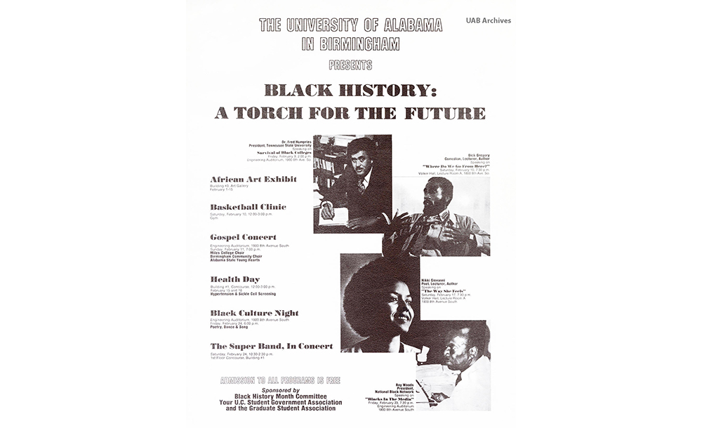 Black History Flyer 1979