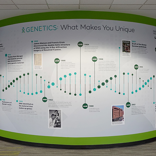Exhibit on history of genetics opens in Lister Hill