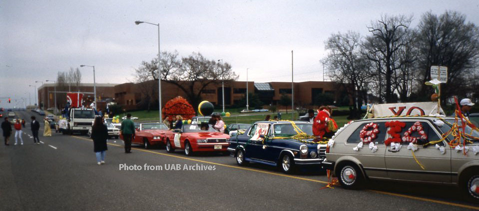 Inaugural UAB Homecoming Parade, 1989