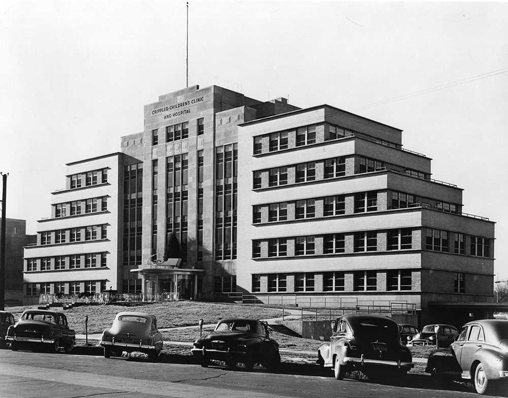 Crippled Children's Clinic and Hospital, circa 1952