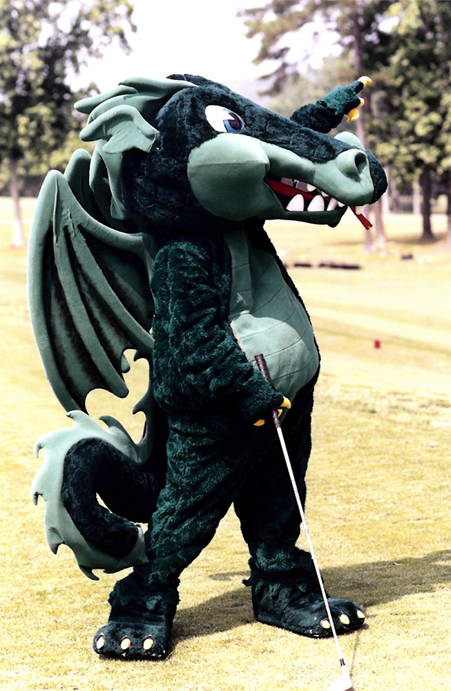 Celebrating the 30th anniversary of the 1996 debut of Blaze, a fire-breathing green dragon.