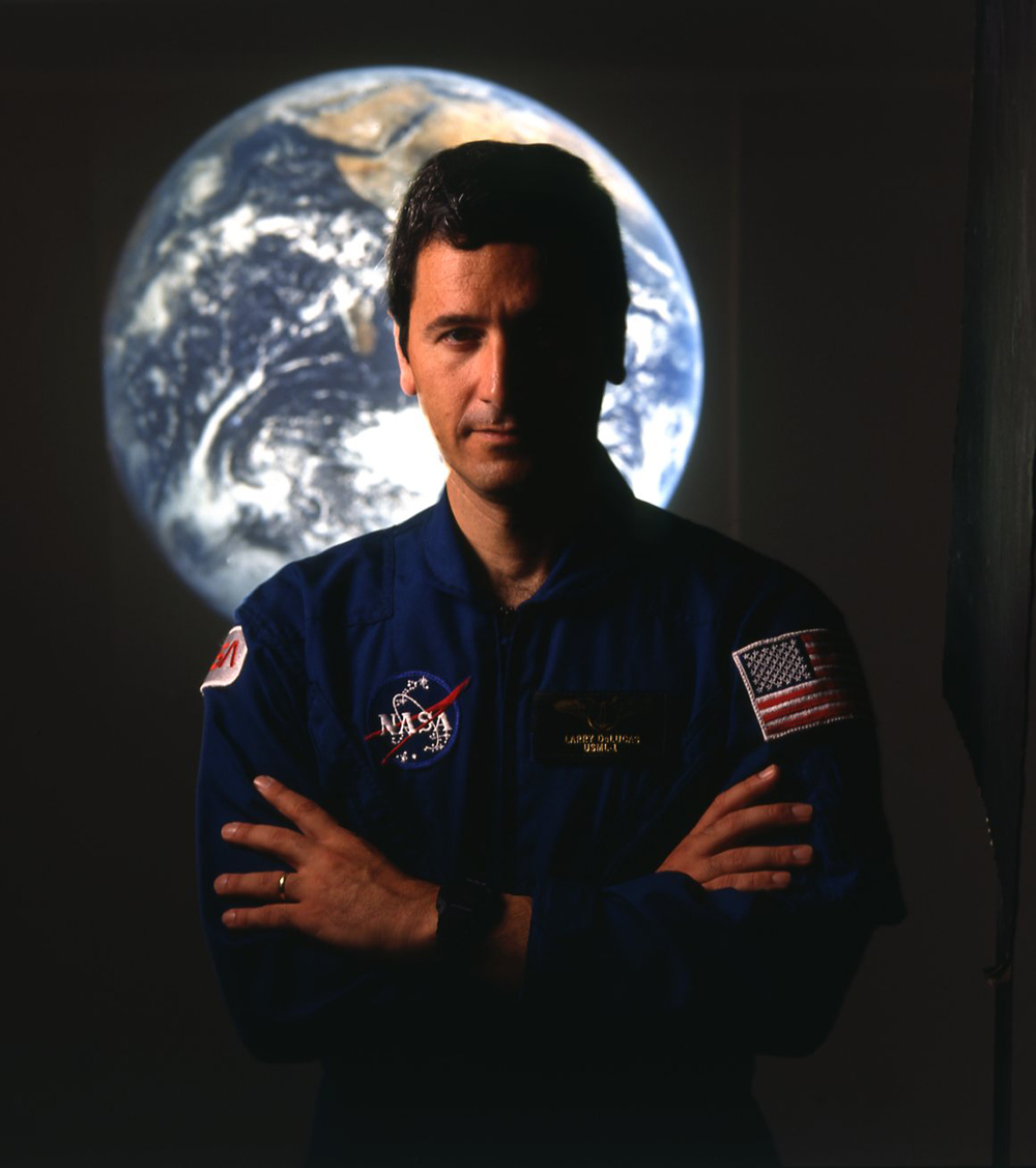 UAB's first astronaut, Dr. Larry DeLucas, 1992